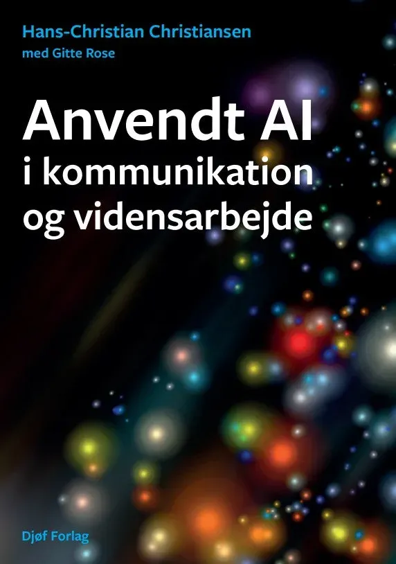 Nyt Juridisk Forlag Anvendt AI i kommunikation og vidensarbejde bog papirbog