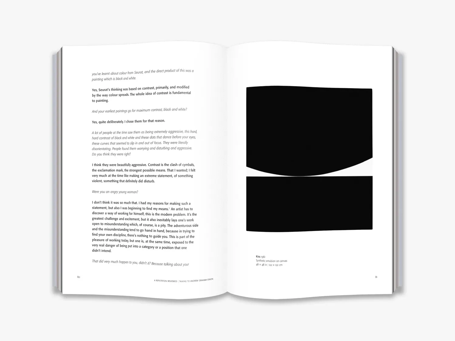 Thames & Hudson Bridget Riley Dialogues bog samtaler