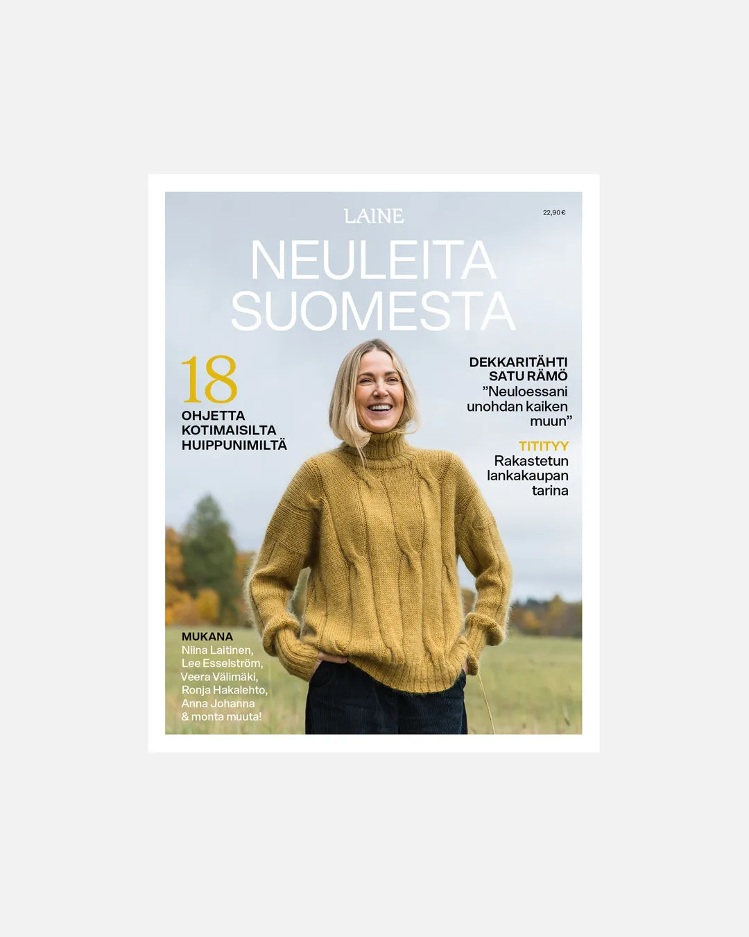 Laine Finnish Knits strikkebog magasin engelsk 164 sider