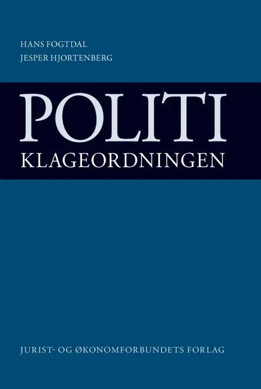 Nyt Juridisk Forlag Politiklageordningen e-bog politiarbejde