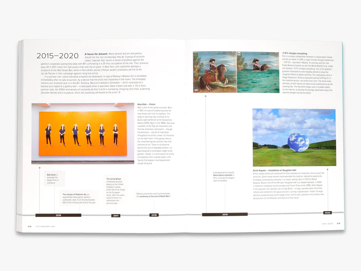 Thames & Hudson A Chronology of Art kunstbog illustreret