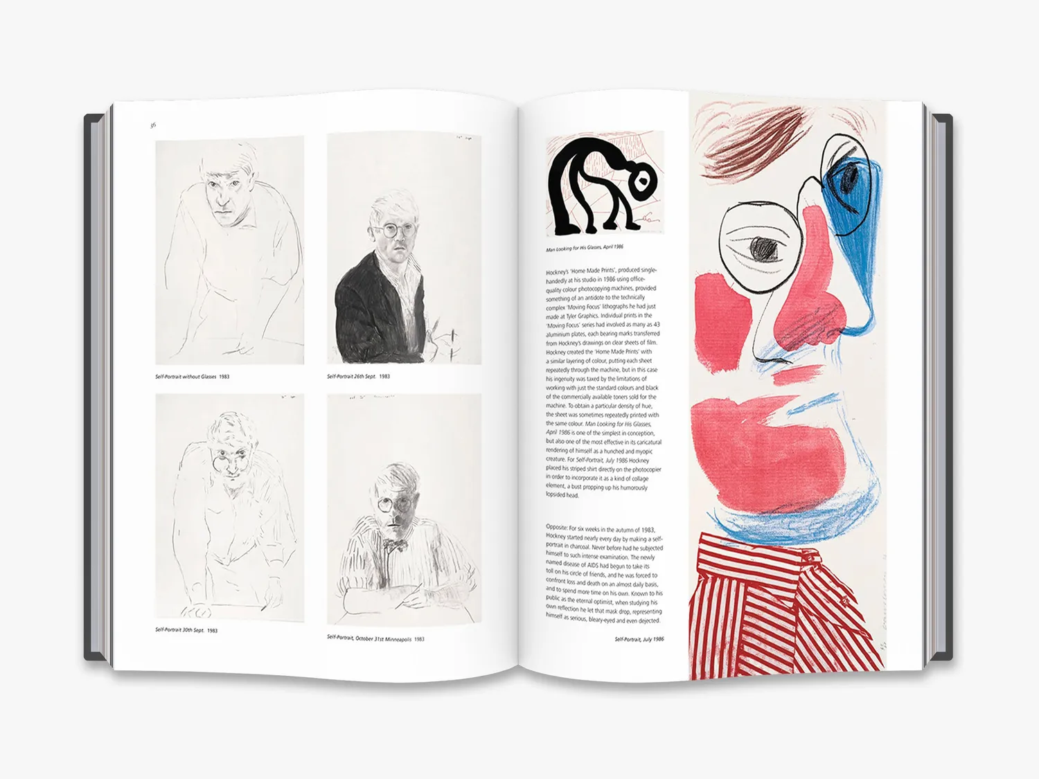 Thames & Hudson Hockney's Portraits and People bog om portrætter