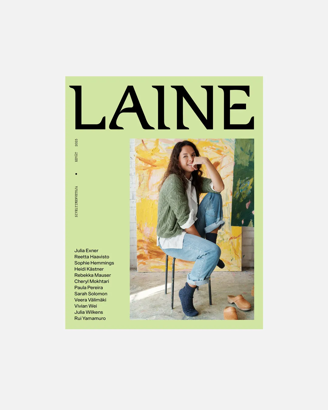Laine Magazine 24 strikkemagasin engelsk Brushstrokes