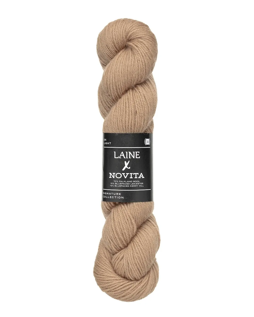 Laine x Novita DK strikkegarn Cloudy Cotton 100 g uld