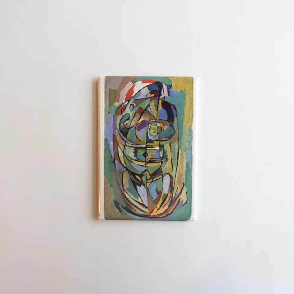 Museum Jorn Årstiderne VI magnet 5,5x8 cm Asger Jorn
