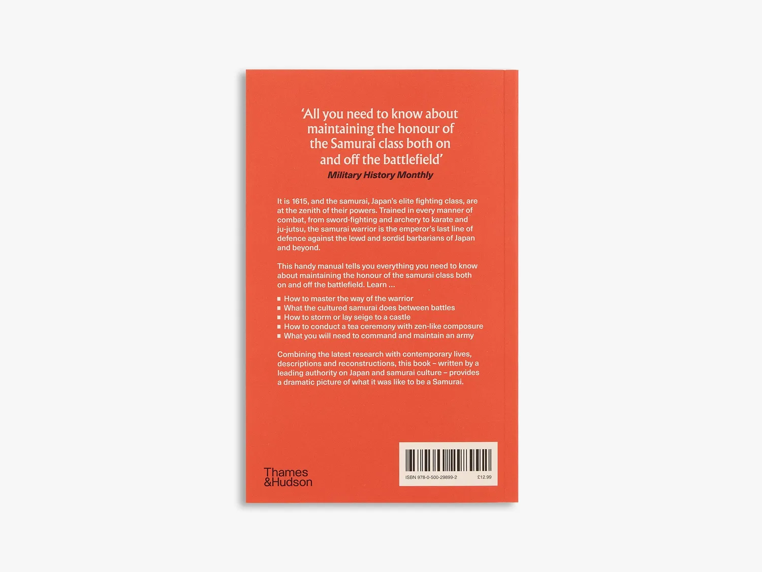 Thames & Hudson Samurai bog af Stephen Turnbull kriger