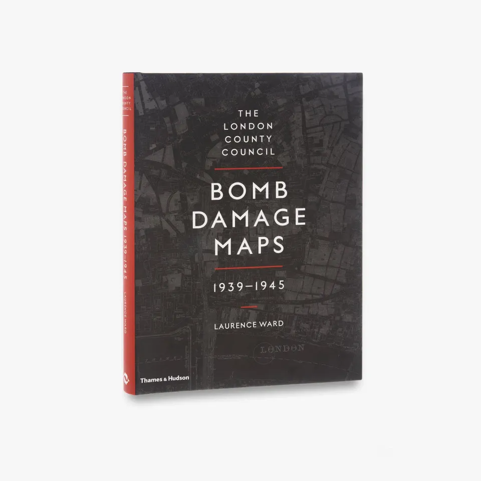 Thames & Hudson London Bomb Damage Maps historiebog 1939-45