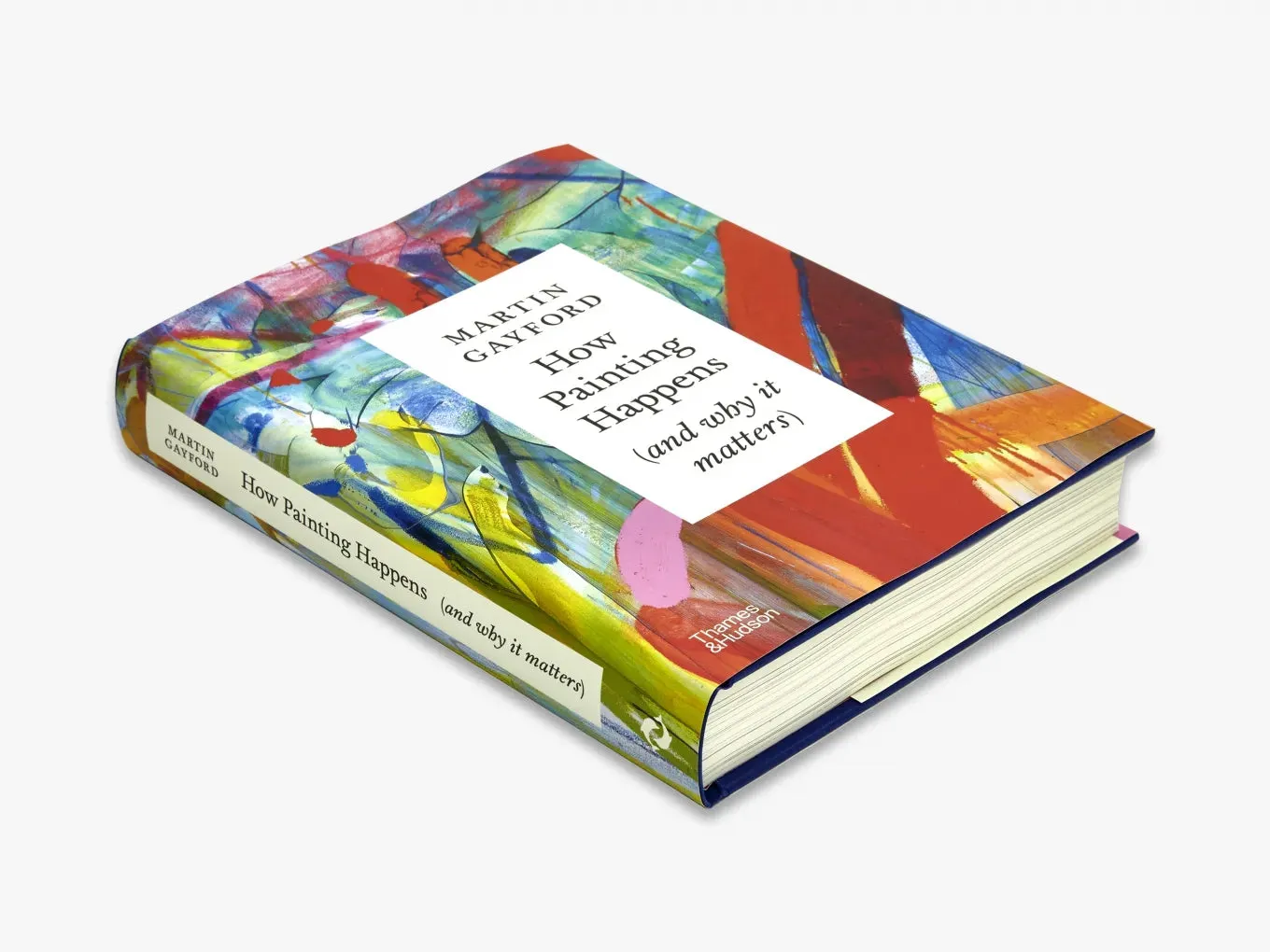 Thames & Hudson How Painting Happens signeret bog kunstnere