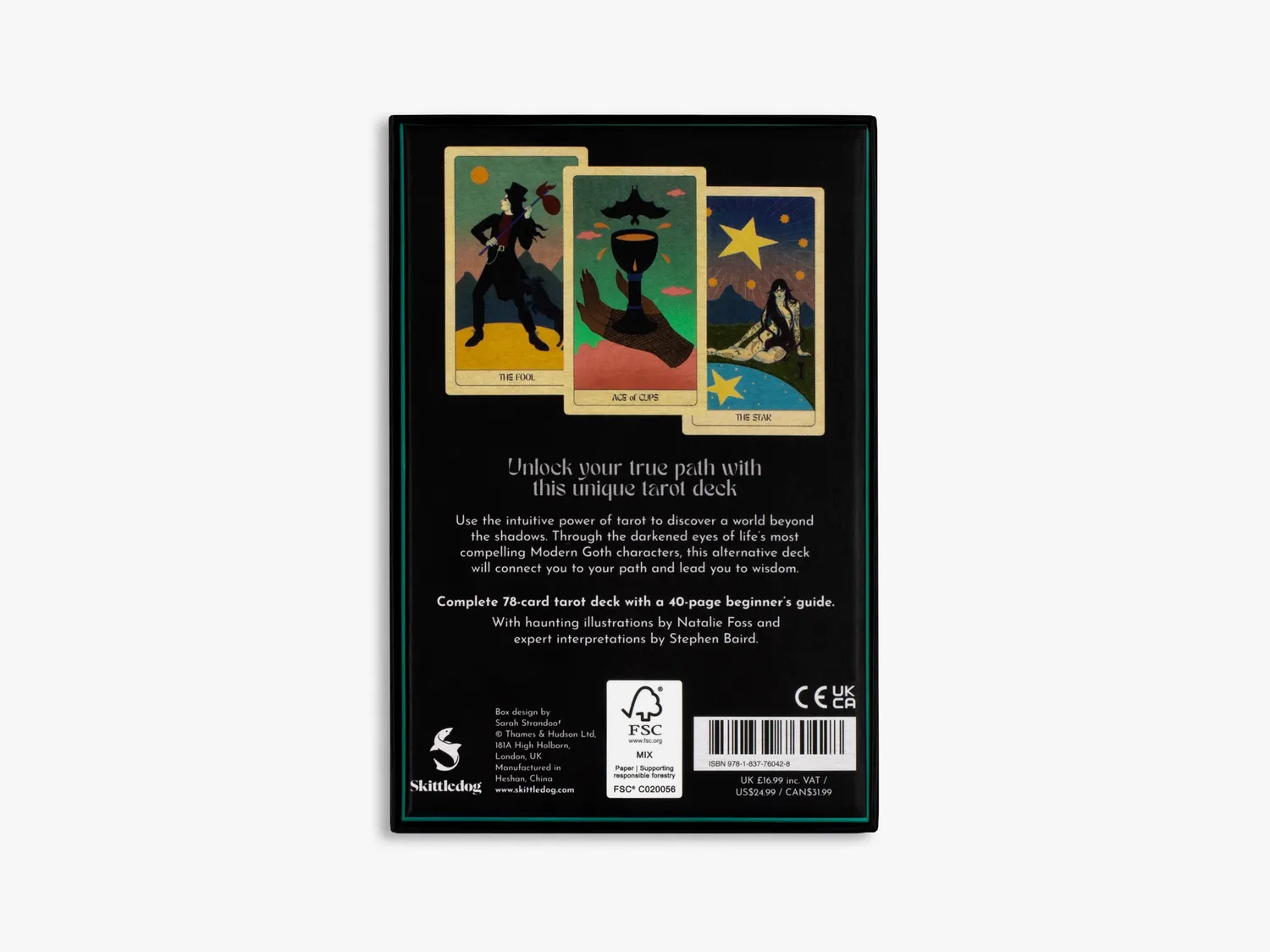 Thames & Hudson The Modern Goth's Tarot Deck tarotkort 78