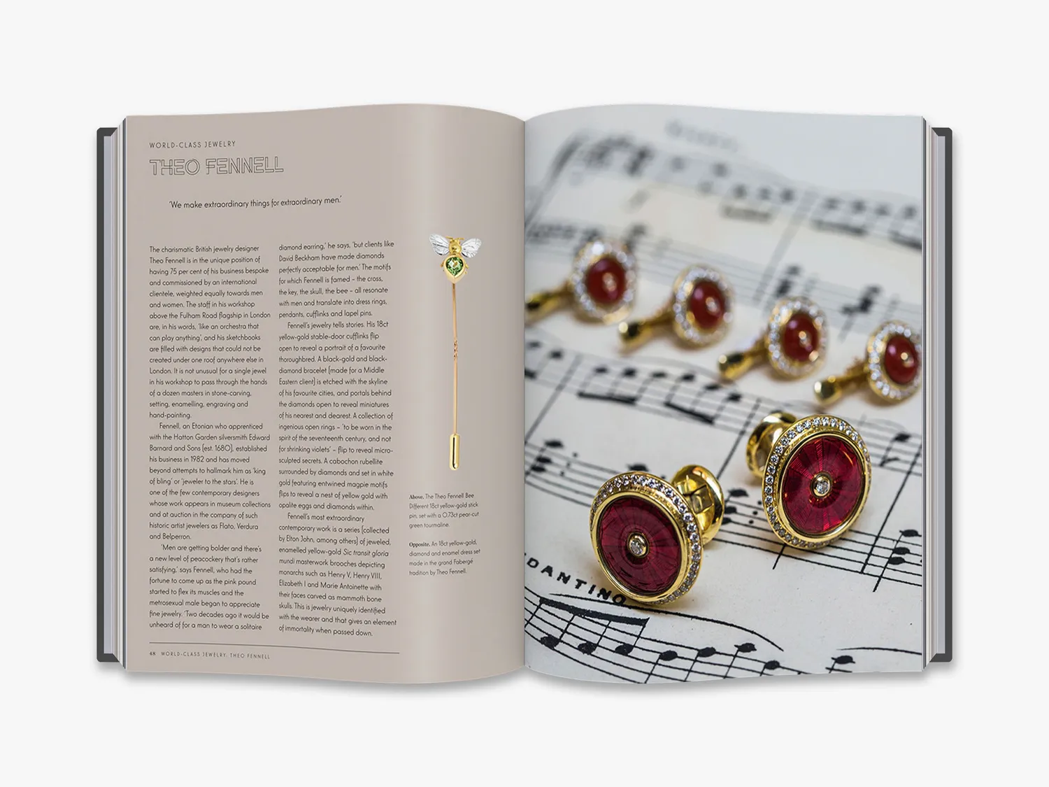 Thames & Hudson Sherwood Jewelry for Gentlemen bog smykker