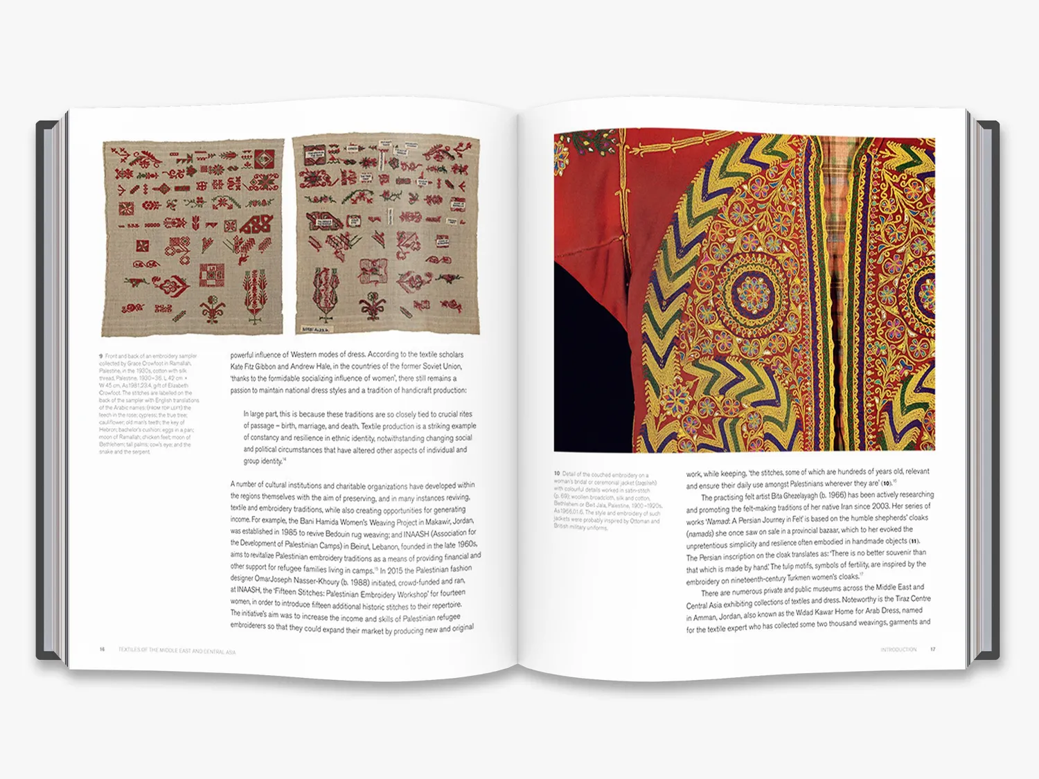 Thames & Hudson Textiles Middle East bog tekstiler