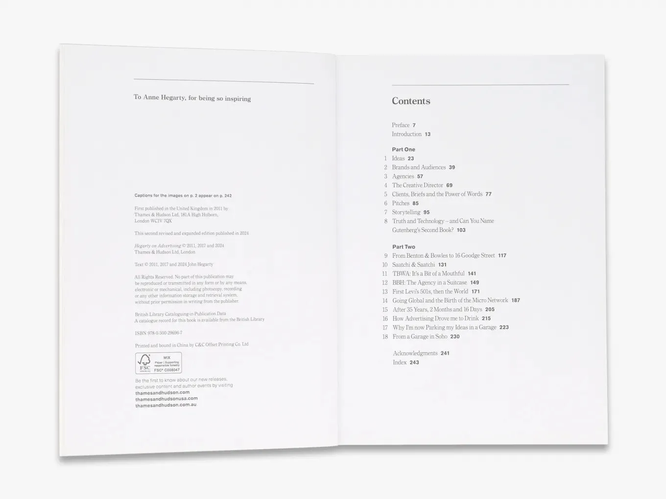 Thames & Hudson Hegarty on Advertising reklamebog