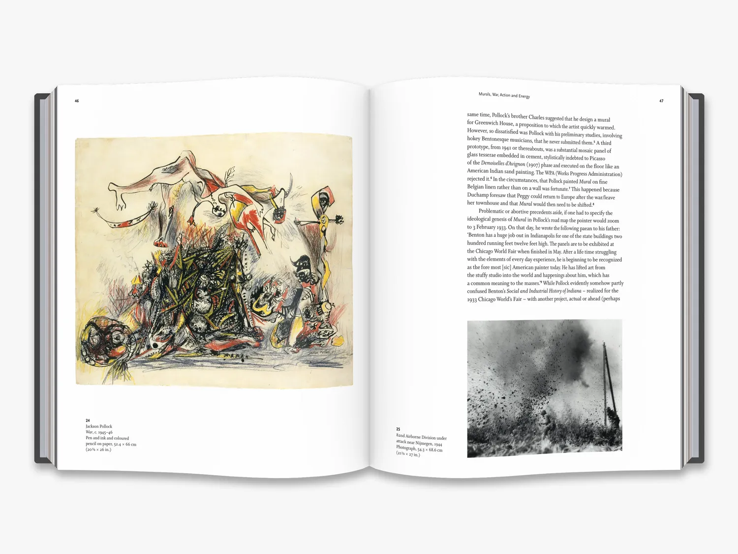 Thames & Hudson Jackson Pollock's Mural bog Anfam