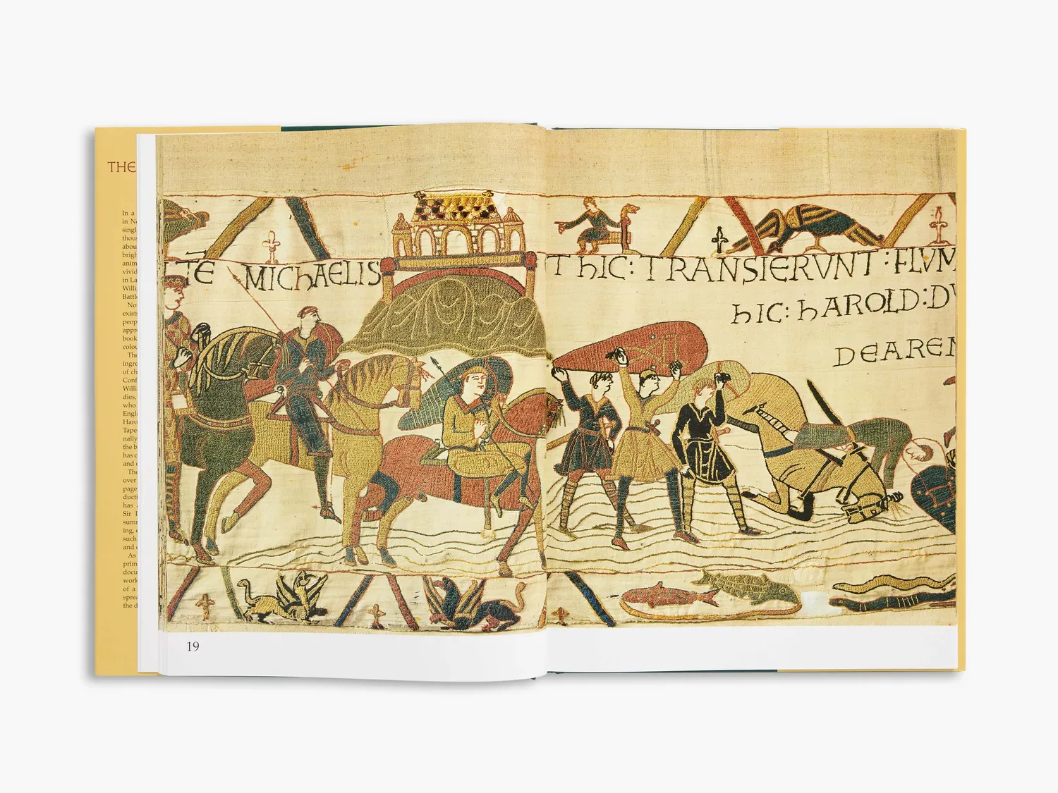 Thames & Hudson Bayeux Tapestry kunstbog illustreret