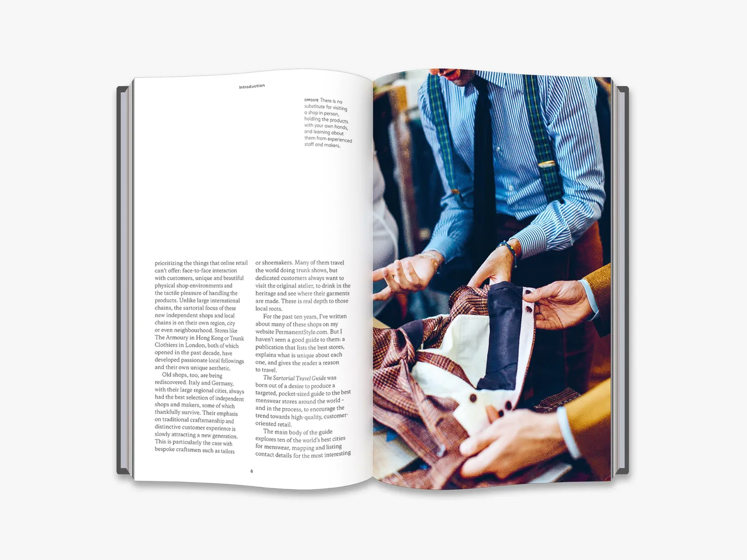 Thames & Hudson The Sartorial Travel Guide bog – herremode