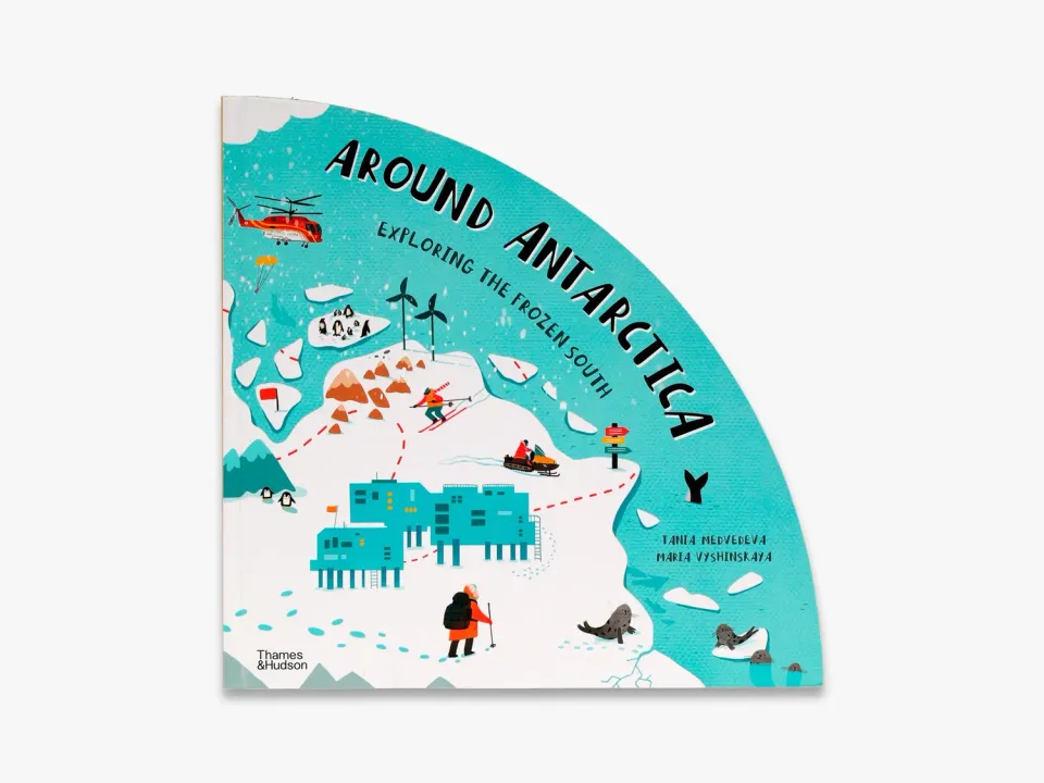 Thames & Hudson Around Antarctica læsebog ekspedition