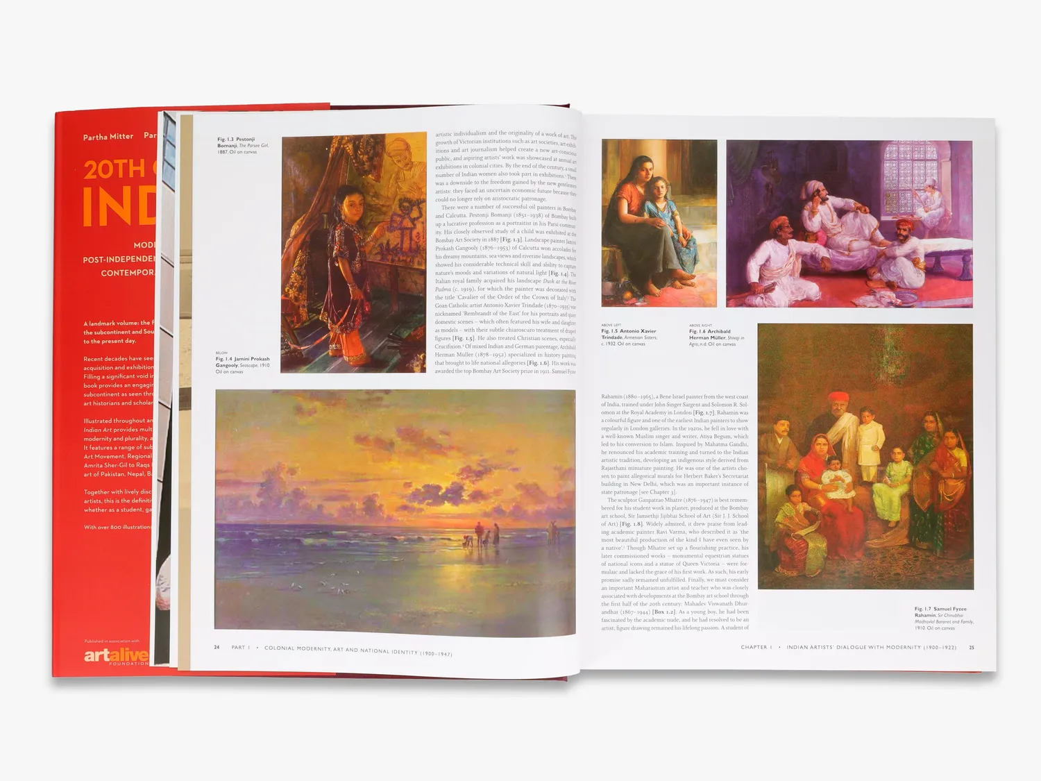 Thames & Hudson 20th Century Indian Art bog lærebog