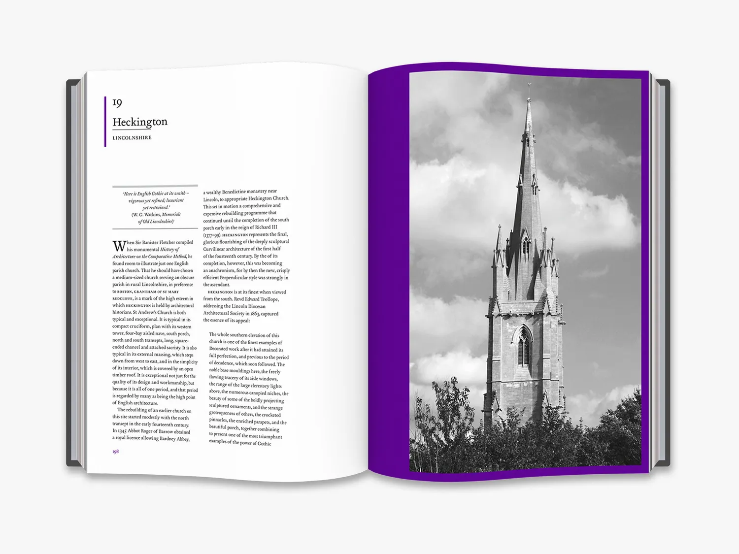 Thames & Hudson Fifty English Steeples bog kirker
