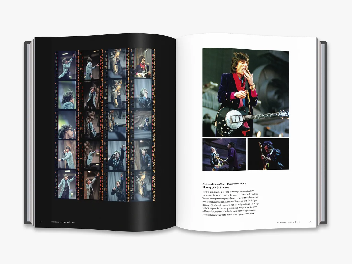 Thames & Hudson The Rolling Stones 50 fotobog rock
