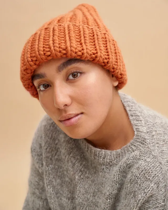 Tukubook Nordic Knits Arthur Chunky Beanie strikkeopskrift engelsk PDF
