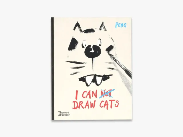 Thames & Hudson I Can Draw Cats bog illustreret katte