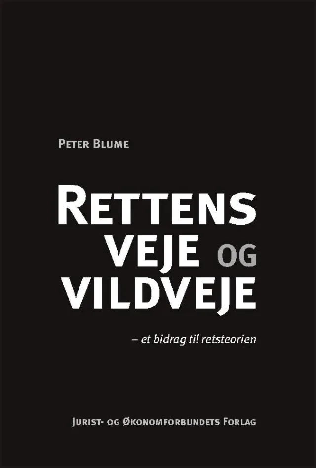 Nyt Juridisk Forlag Rettens veje og vildveje e-bog retsfilosofi