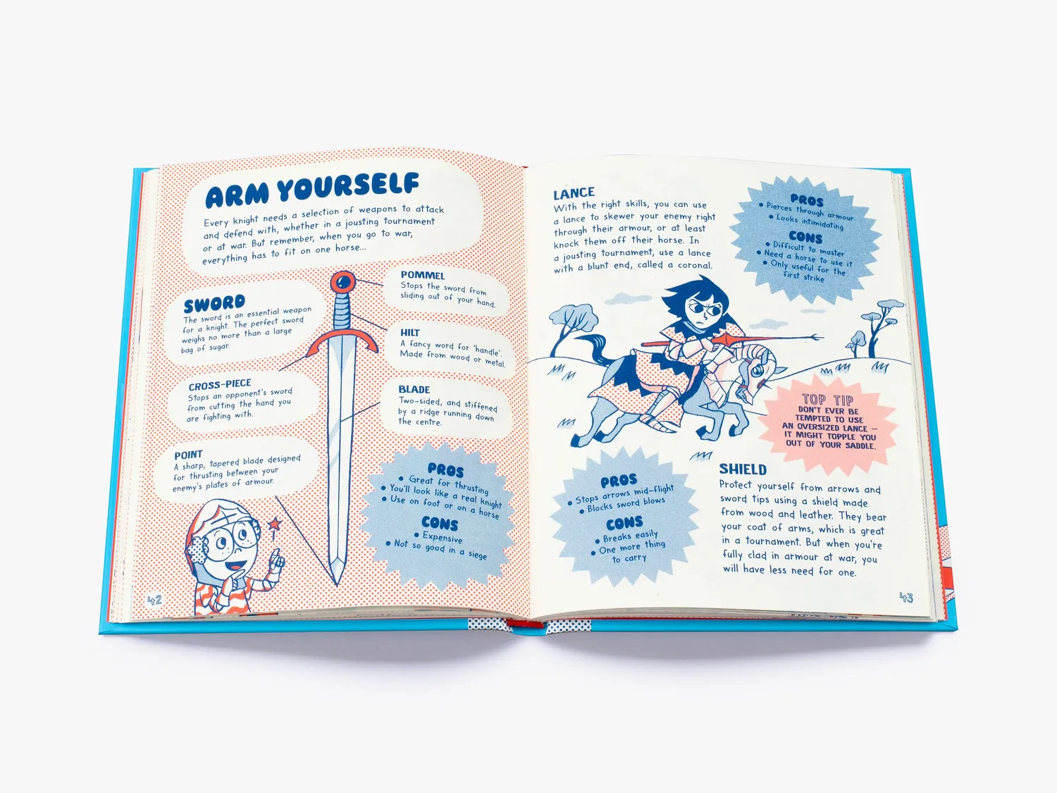 Thames & Hudson So you want to be a Knight? børnebog om riddere