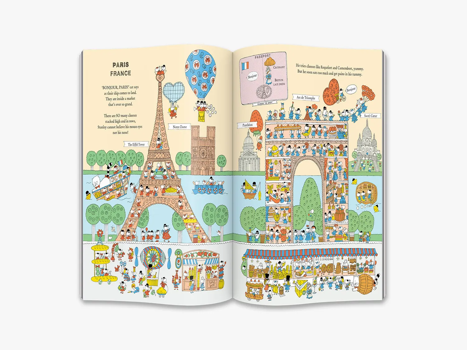 Thames & Hudson Mice in the City børnebog – Around World