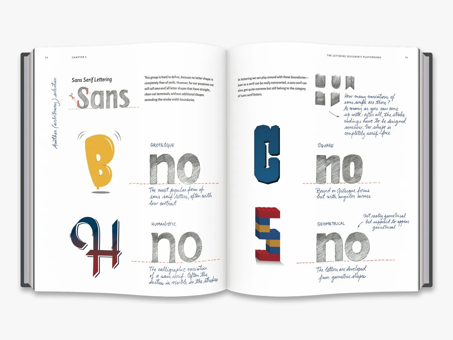Thames & Hudson The Golden Secrets of Lettering bog illustreret