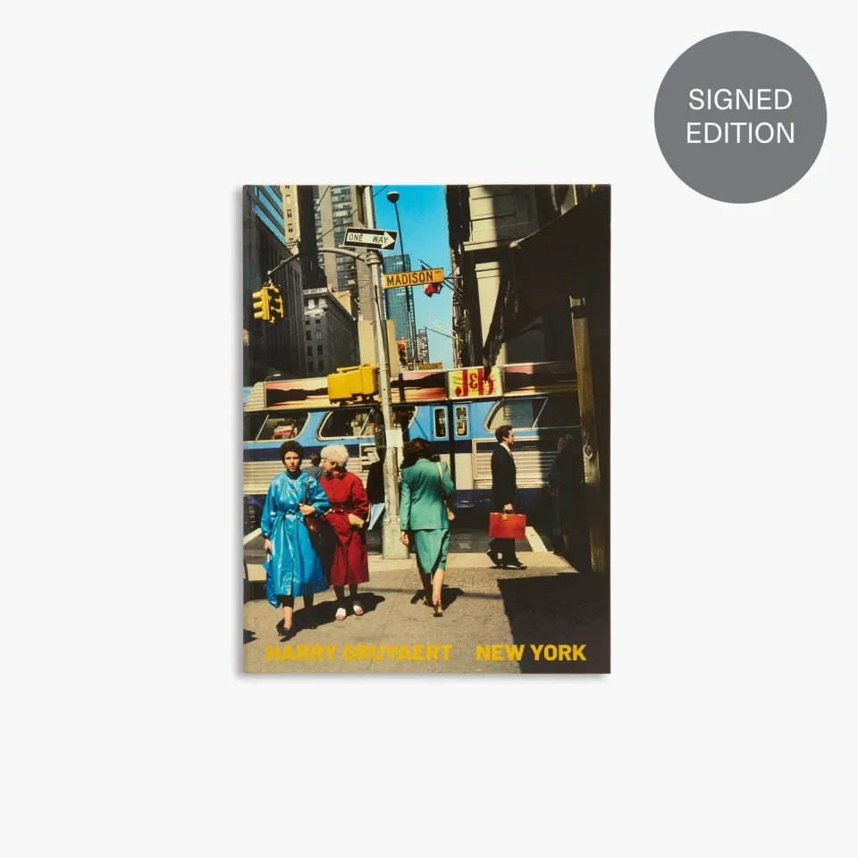 Thames & Hudson Gruyaert New York fotobog signeret