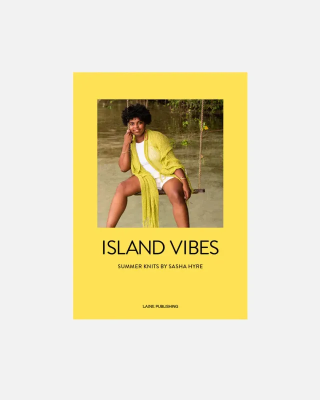 Tukubook Island Vibes strikkebog paperback engelsk