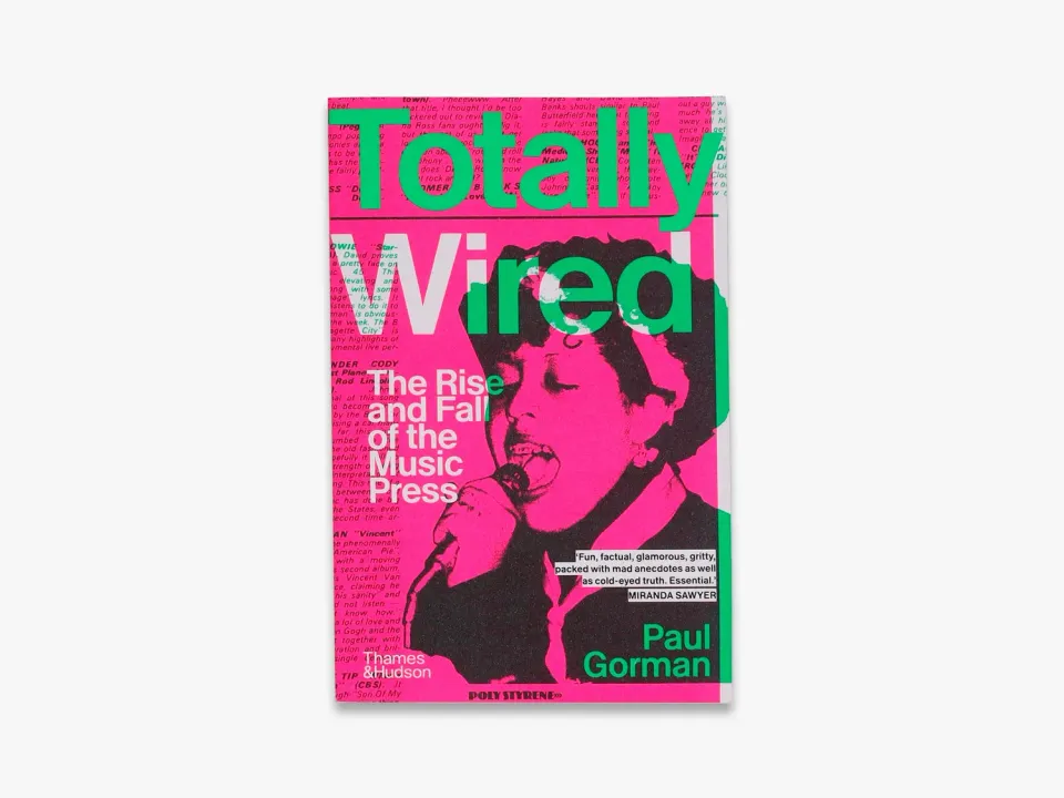 Thames & Hudson Totally Wired musikpresse bog