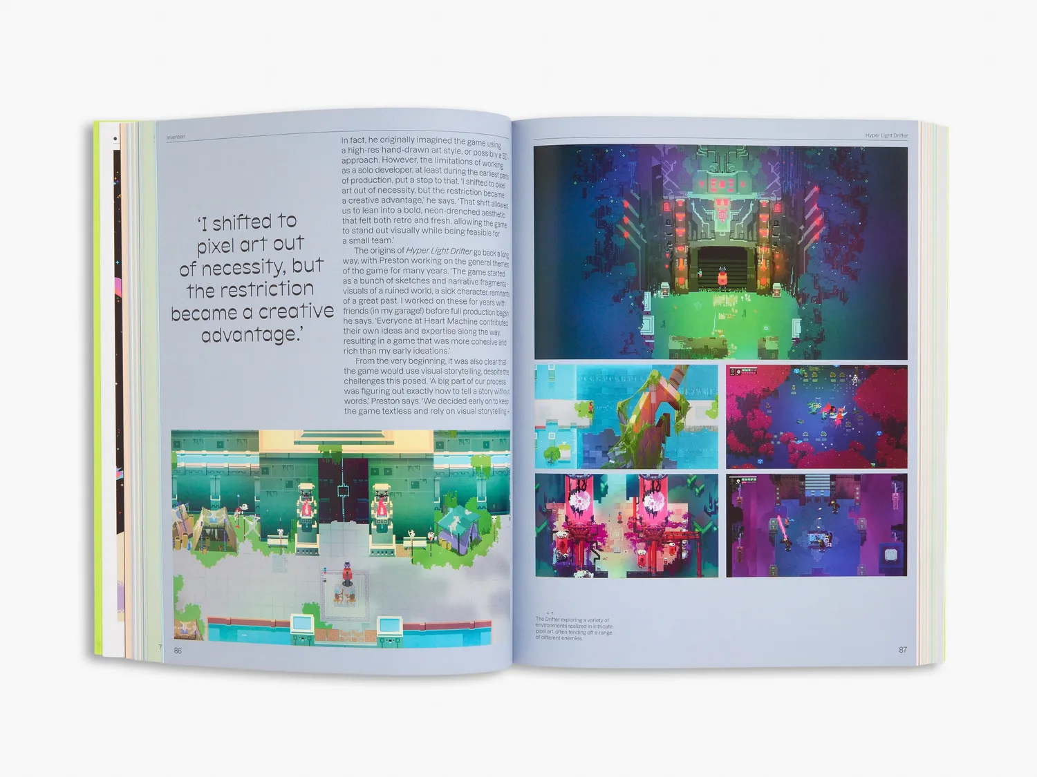 Thames & Hudson Indie Game Works fagbog illustreret
