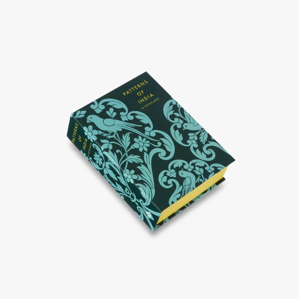 Thames & Hudson Patterns of India brevkortæske 16 stk indiske mønstre