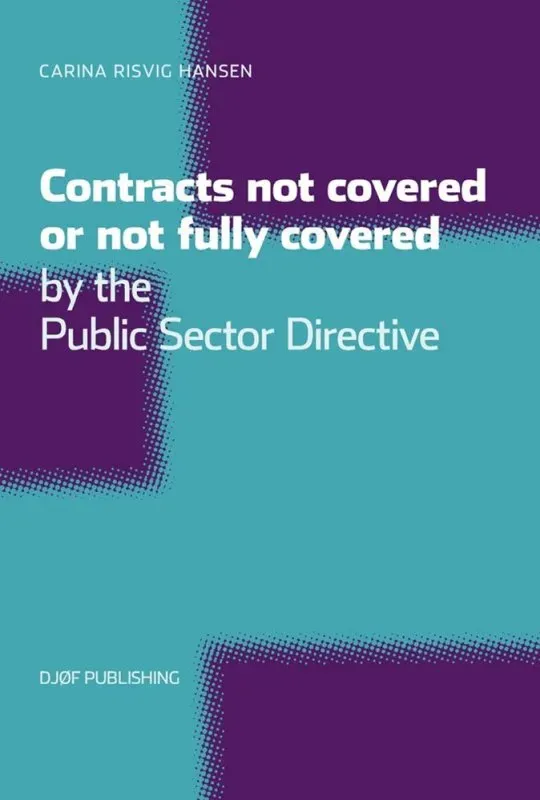Nyt Juridisk Forlag Contracts not covered e-bog udbudsret