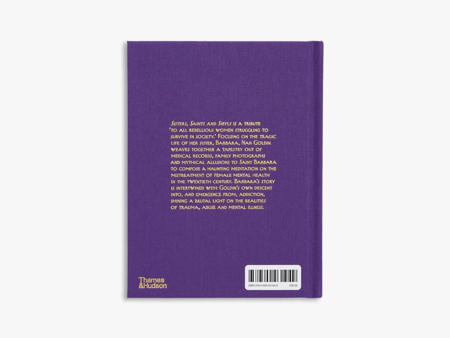 Thames & Hudson Sisters Saints and Sibyls fotobog Nan Goldin