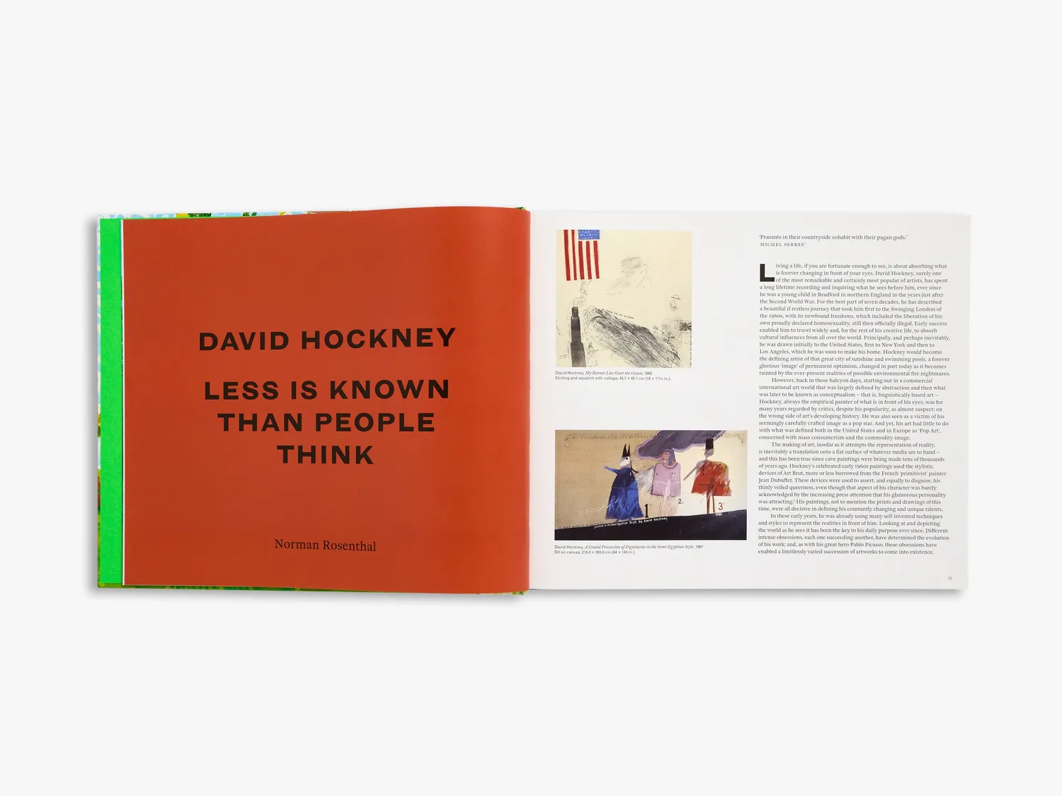 Thames & Hudson David Hockney bog stor illustreret
