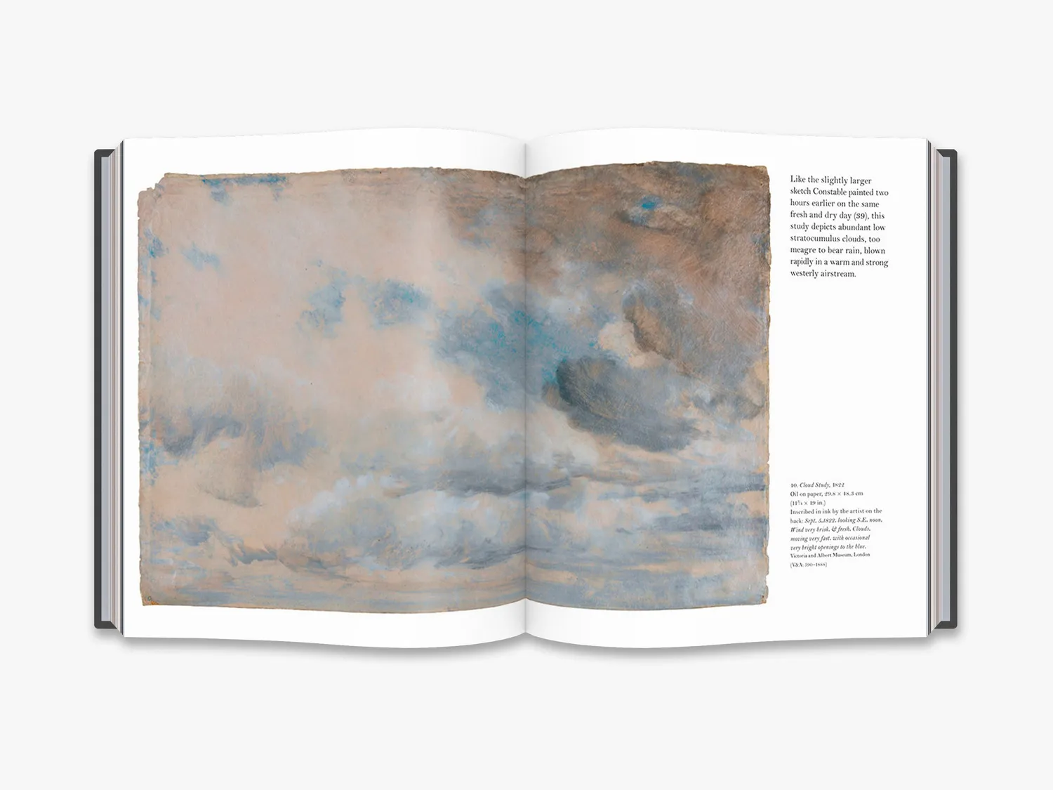 Thames & Hudson Constable's Skies kunstbog skyer
