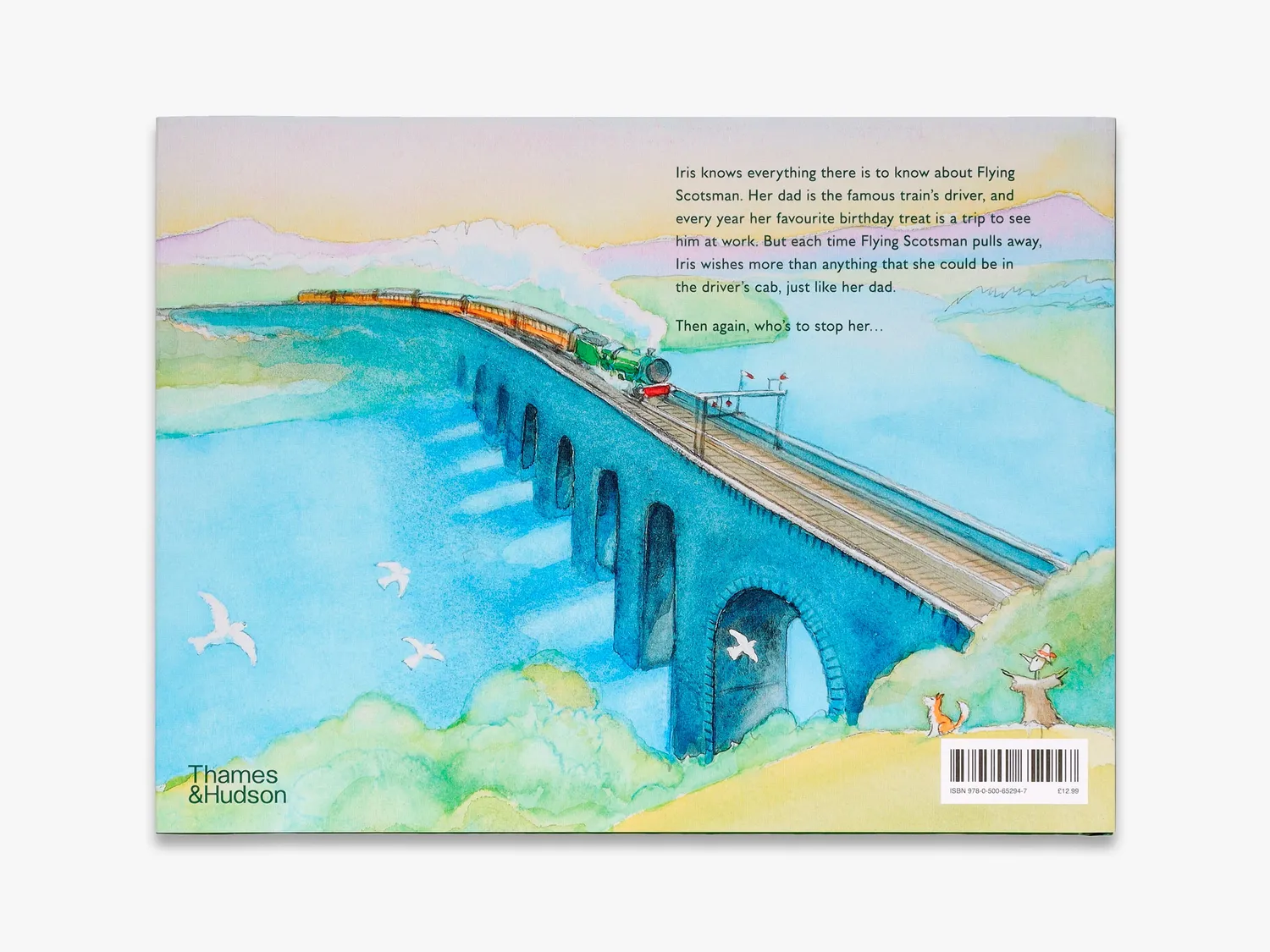 Thames & Hudson Flying Scotsman and the Best Birthday Ever børnebog