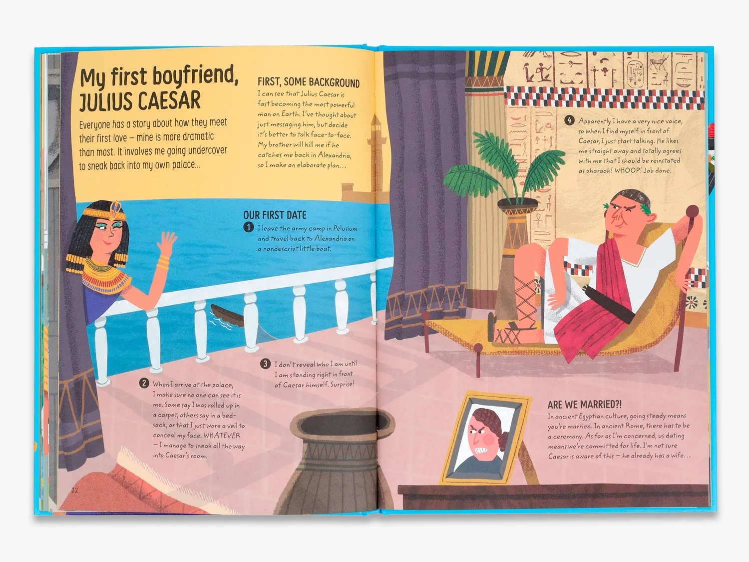 Thames & Hudson Cleopatra Tells All! børnebog – History Speaks