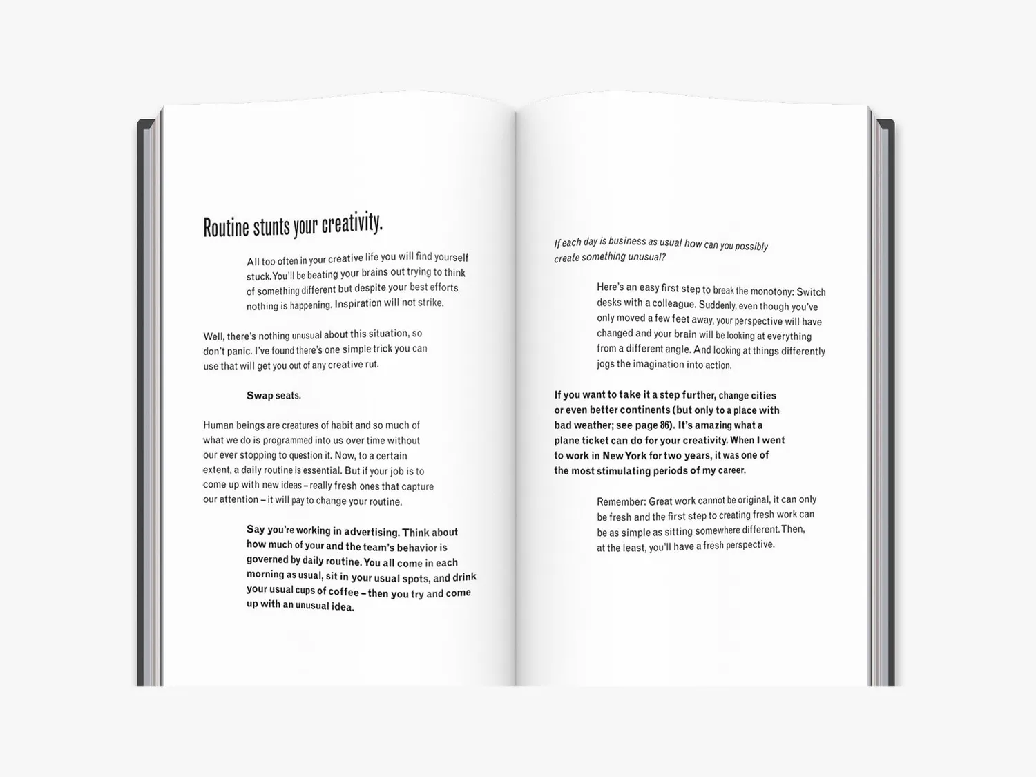 Thames & Hudson Hegarty on Creativity fagbog reklame