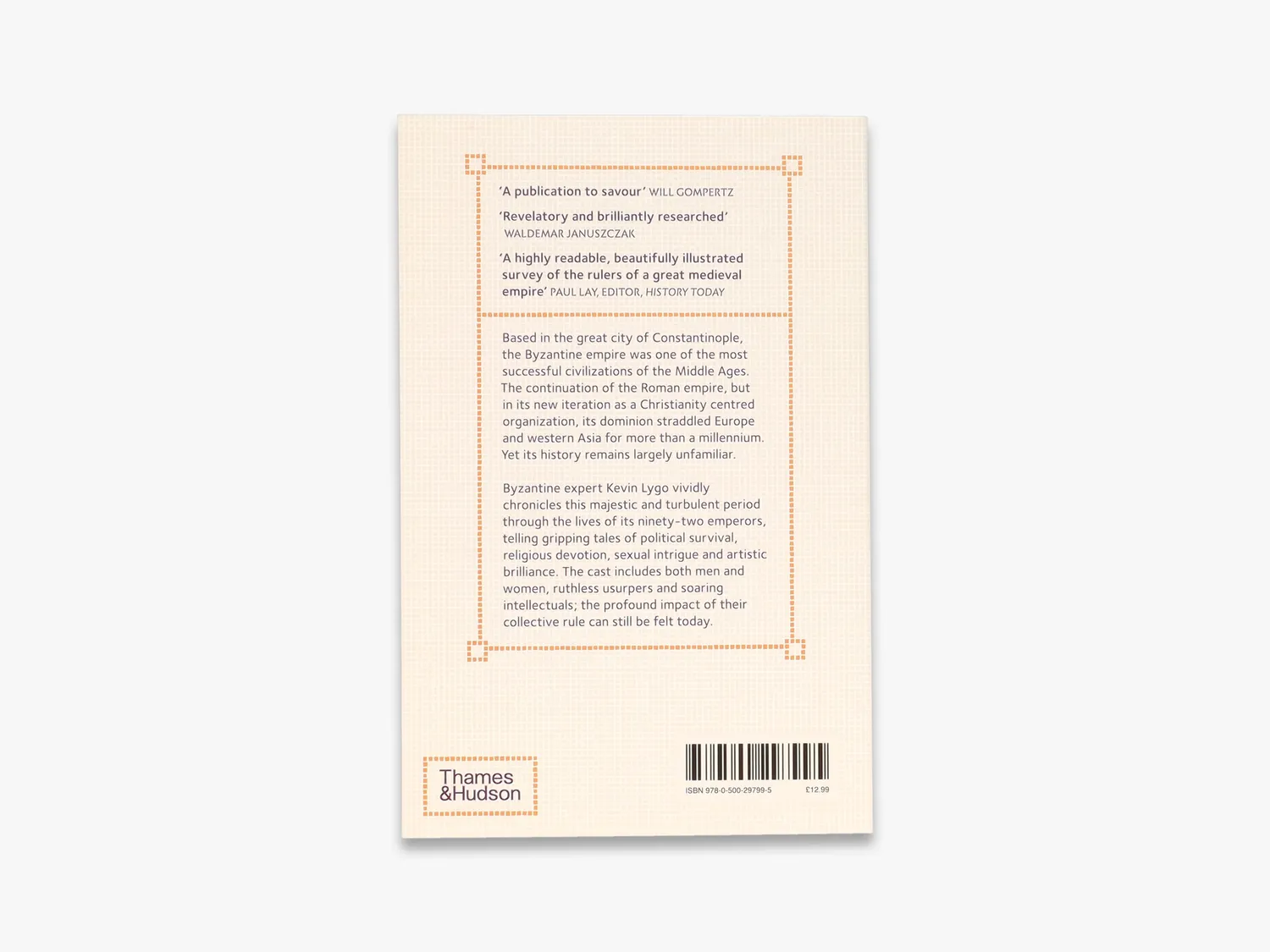 Thames & Hudson The Emperors of Byzantium bog historie