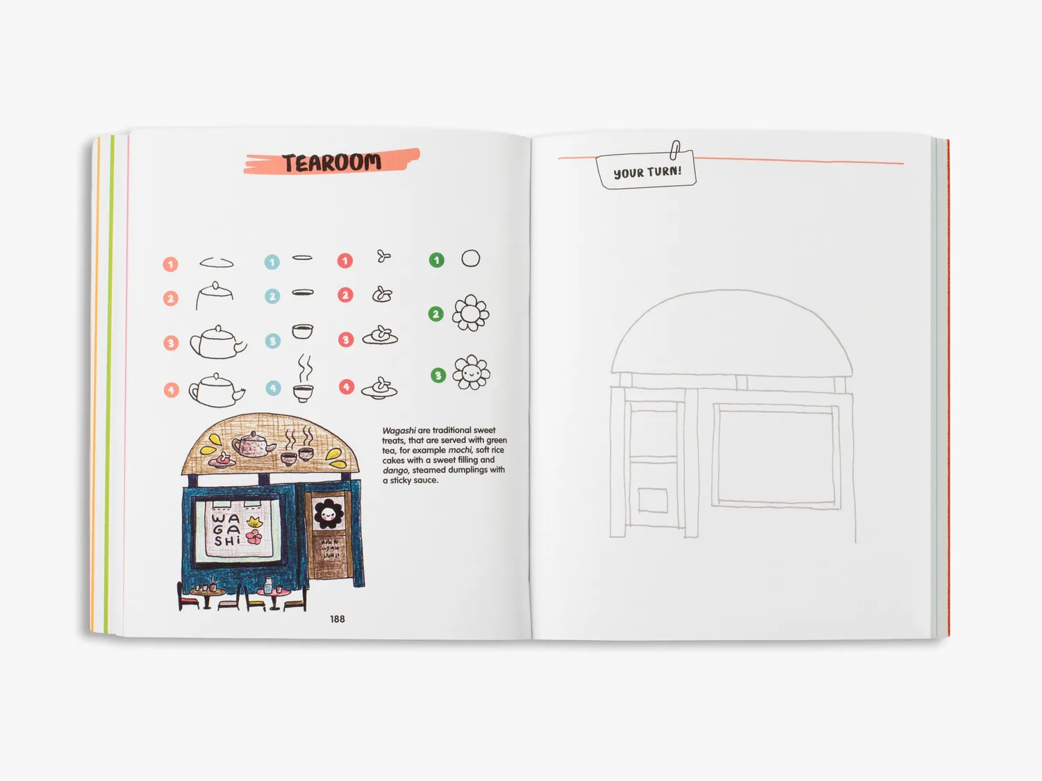 Thames & Hudson KAWAII! tegnebog japansk