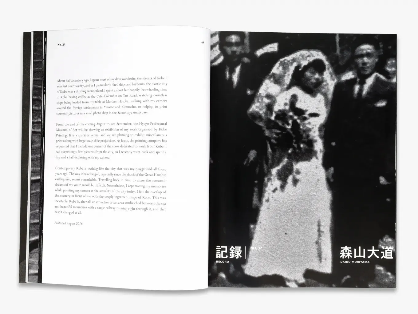 Thames & Hudson Daido Moriyama Record 2 fotobog sort-hvid