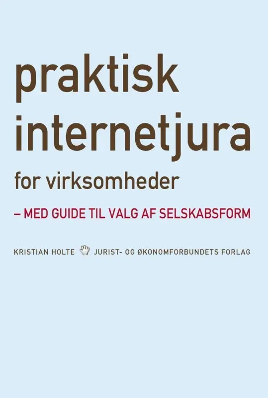 Praktisk internetjura for virksomheder e-bog e-handel