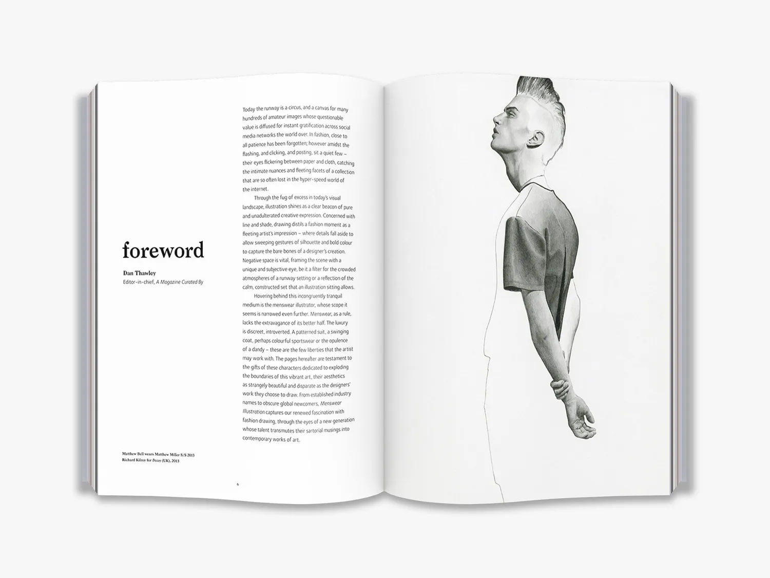 Thames & Hudson Menswear Illustration modebog