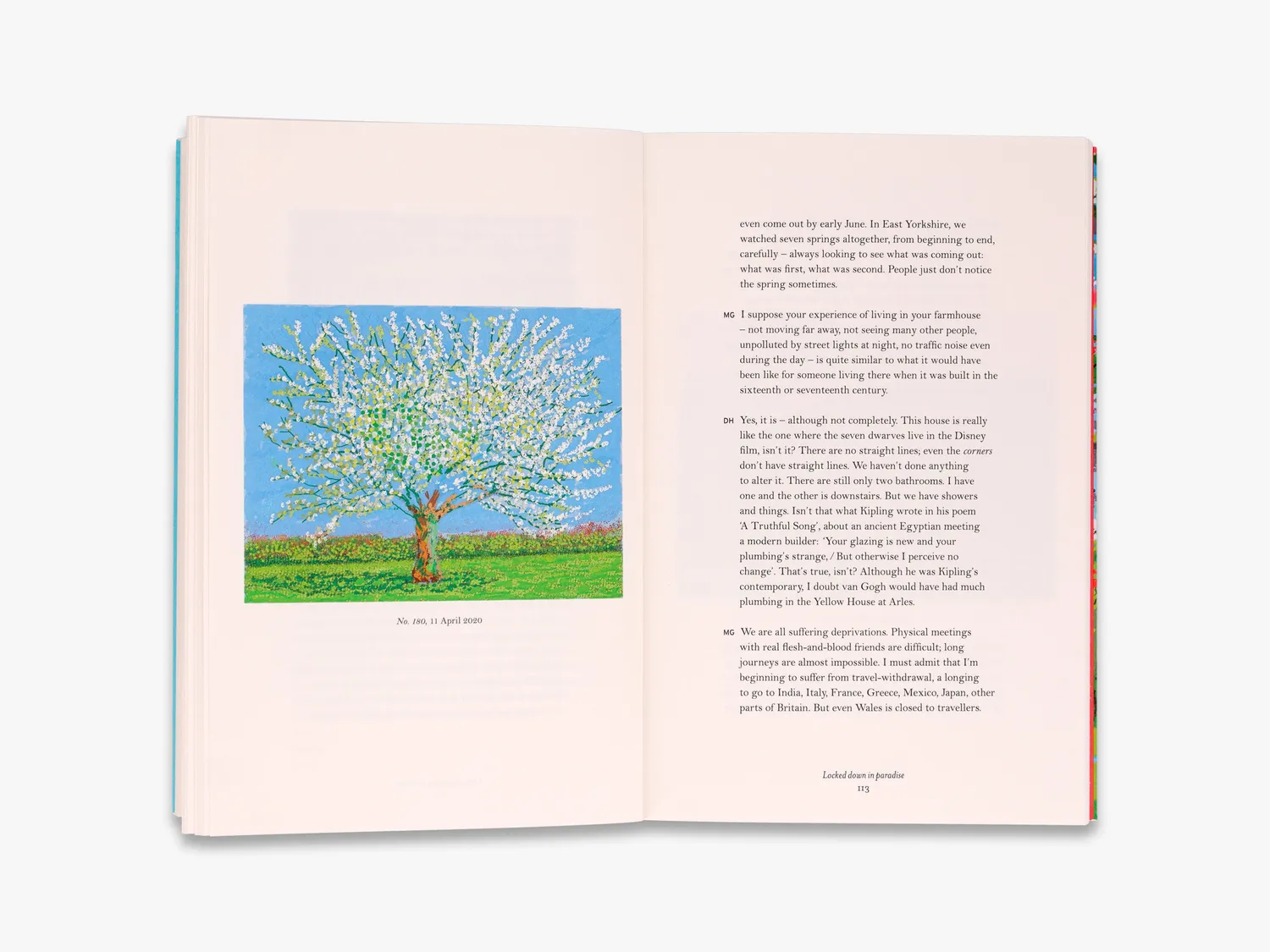 Thames & Hudson Spring Cannot be Cancelled Hockney bog