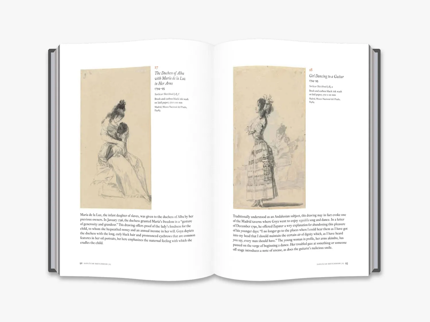Thames & Hudson Goya Drawings kunstbog tegninger
