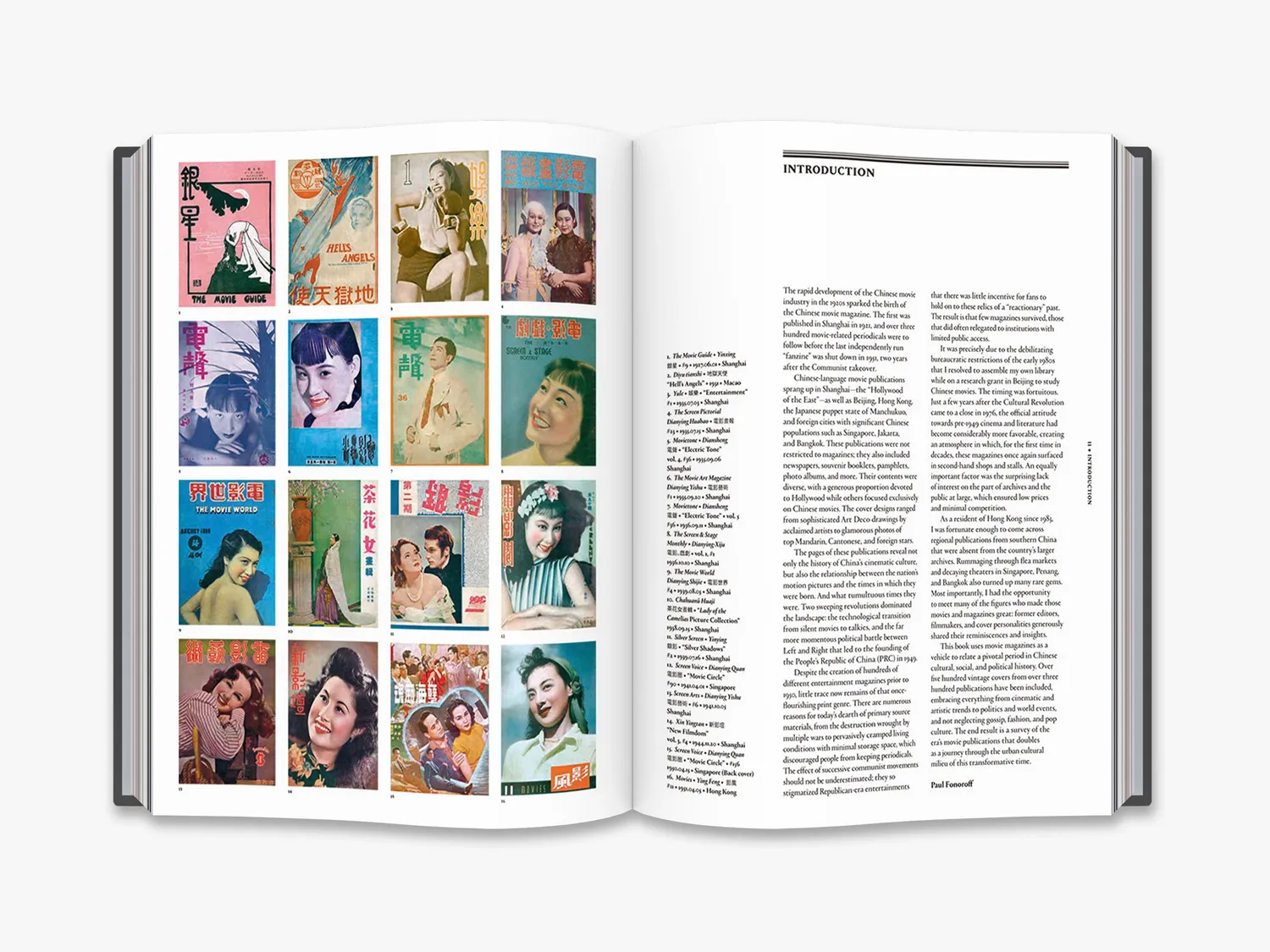 Thames & Hudson Chinese Movie Magazines bog design