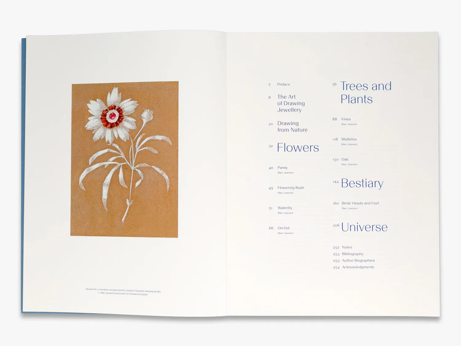 Thames & Hudson Chaumet Drawing from Nature smykkebog